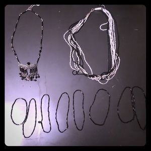 Beaded costume jewelry 10 piece set